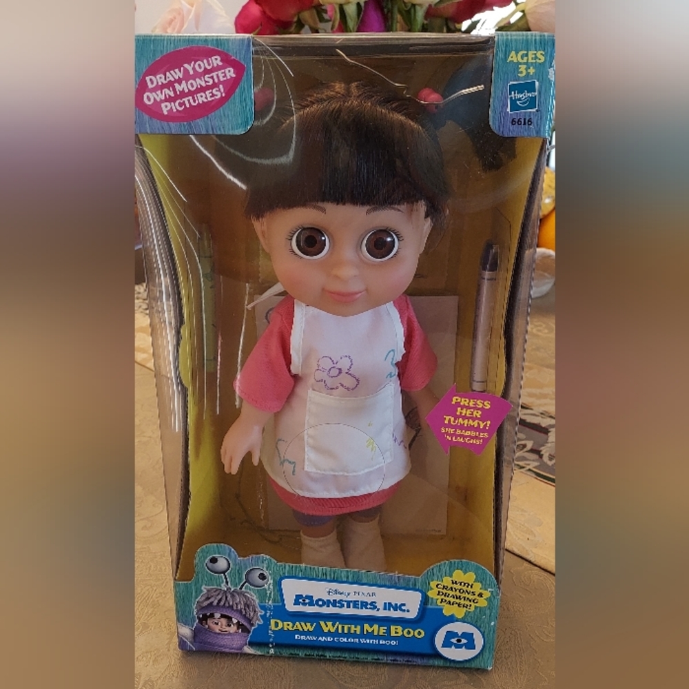 Disney PIXAR Monsters, Inc - Draw with me Boo
